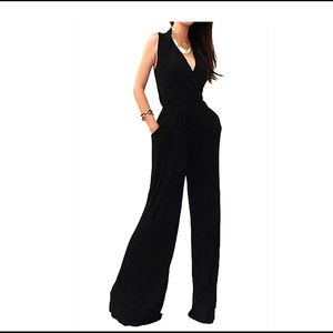 Open leg jumpsuit